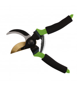 Bypass Secateurs with Foam Grips, 203mm
