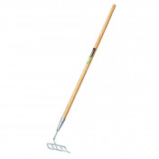 Long Handled Steel Narrow Rake