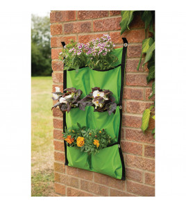 6-Section Fabric Hanging Grow Bag