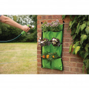 6-Section Fabric Hanging Grow Bag