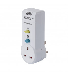 RCD Adaptor, 220-250v/50Hz, 13 AMP
