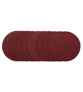 Sanding Discs, 200mm, 40 Grit (Pack of 10)