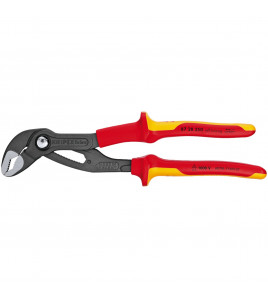 KNIPEX 87 28 250UKSBE Cobra® VDE Fully Insulated Water Pump Pliers, 250mm