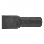 Plain Slot Impact Screwdriver Bit, 12mm