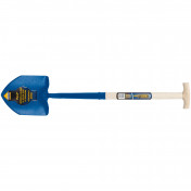 Draper Expert Contractors Round Mouth Shovel with Ash Shaft and T-Handle