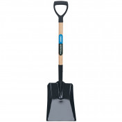 Carbon Steel Square Mouth Builders Shovel with Hardwood Shaft