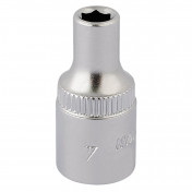 Elora Hexagon Socket, 1/4 Sq. Dr., 4mm