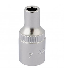 Elora Hexagon Socket, 1/4 Sq. Dr., 4mm