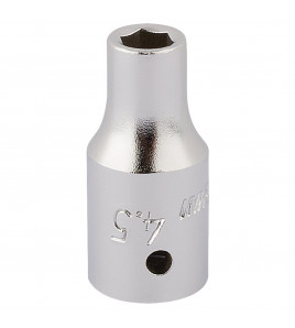 Elora Hexagon Socket, 1/4 Sq. Dr., 4.5mm