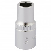 Elora Hexagon Socket, 1/4 Sq. Dr., 6mm