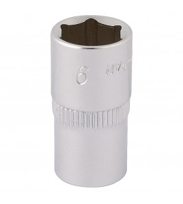 Elora Hexagon Socket, 1/4 Sq. Dr., 9mm
