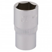 Elora Hexagon Socket, 1/4 Sq. Dr., 10mm