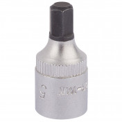 Elora Hexagon Screwdriver Socket, 1/4 Sq. Dr., 5mm