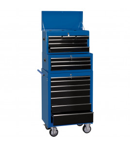 Combination Roller Cabinet and Tool Chest, 16 Drawer, 26