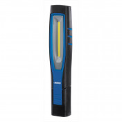 COB/SMD LED Rechargeable Inspection Lamp, 7W, 700 Lumens, Blue, USB-C Cable and USB Plug Supplied