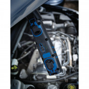 COB/SMD LED Rechargeable Inspection Lamp, 7W, 700 Lumens, Blue, USB-C Cable and USB Plug Supplied