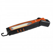 COB/SMD LED Rechargeable Inspection Lamp, 7W, 700 Lumens, Orange, 1 x USB Cable Supplied