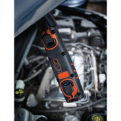 COB/SMD LED Rechargeable Inspection Lamp, 7W, 700 Lumens, Orange, 1 x USB Cable Supplied