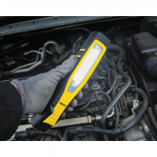 COB/SMD LED Rechargeable Inspection Lamp, 7W, 700 Lumens, Yellow,  1 x USB Cable Supplied