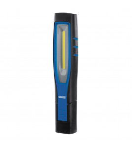COB/SMD LED Rechargeable Inspection Lamp, 10W, 1,000 Lumens, Blue,  1 x USB Charging Socket Supplied