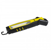 COB/SMD LED Rechargeable Inspection Lamp, 10W, 1,000 Lumens, Yellow,  1 x USB Charging Socket Supplied