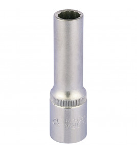 Elora Deep Bi-Hexagon Socket, 1/2 Sq. Dr., 12mm
