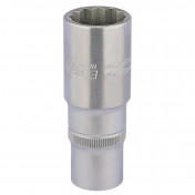 Elora Deep Bi-Hexagon Socket, 1/2 Sq. Dr., 22mm