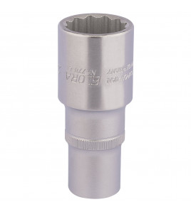 Elora Deep Bi-Hexagon Socket, 1/2 Sq. Dr., 24mm