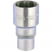 Elora Deep Bi-Hexagon Socket, 1/2 Sq. Dr., 32mm