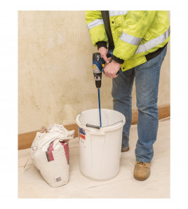 Plasterers Mixing Bucket, 25L, White