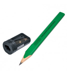 Carpenter's Pencils with Sharpener (Pack of 10)