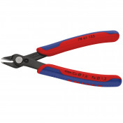 KNIPEX 78 61 125 Electronic Super Knips® with multi-component grips burnished, 125mm