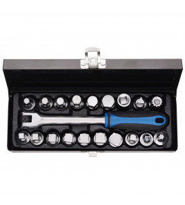 Oil Drain Sump Plug Key Set, 3/8 Sq. Dr. (20 Piece)