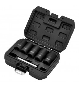 Impact Wheel Nut Socket Set, 1/2 Sq. Dr. (6 Piece)