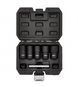 Impact Wheel Nut Socket Set, 1/2 Sq. Dr. (6 Piece)
