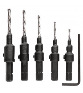 Countersink Bit Set (5 Piece)