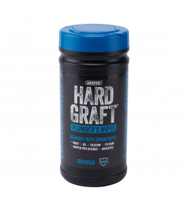 Draper Hard Graft Plumbers Wipes (Tub of 80)