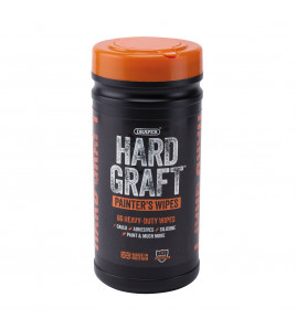 Draper Hard Graft Painters Wipes (Tub of 80)