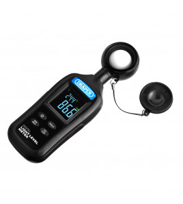 Handheld Digital Light Level Meter, 0-200KLux and -20 to +70°C