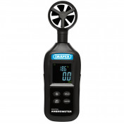 Handheld Digital Anemometer - Wind Speed and Temperature Meter, 0.4-30m/s and -20 to +70°C