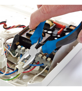 Soft Grip Flat Nose Mini Pliers, 115mm