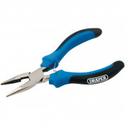 Soft Grip Long Nose Mini Pliers, 125mm