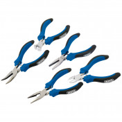 Soft Grip Mini Pliers Set (5 Piece)