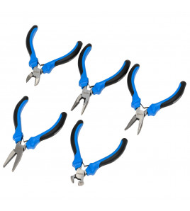 Soft Grip Mini Pliers Set (5 Piece)