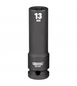 Draper HI-TORQ® Deep Impact Socket, 1/2 Sq. Dr., 13mm