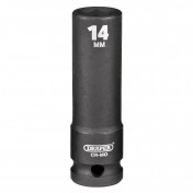 Draper HI-TORQ® Deep Impact Socket, 1/2 Sq. Dr., 14mm