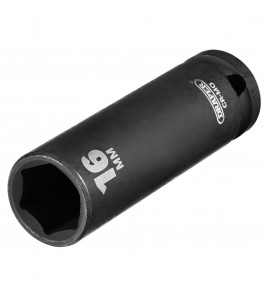 Draper HI-TORQ® Deep Impact Socket, 1/2 Sq. Dr., 16mm
