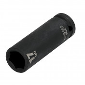 Draper HI-TORQ® Deep Impact Socket, 1/2 Sq. Dr., 17mm