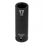 Draper HI-TORQ® Deep Impact Socket, 1/2 Sq. Dr., 17mm