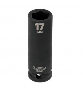 Draper HI-TORQ® Deep Impact Socket, 1/2 Sq. Dr., 17mm